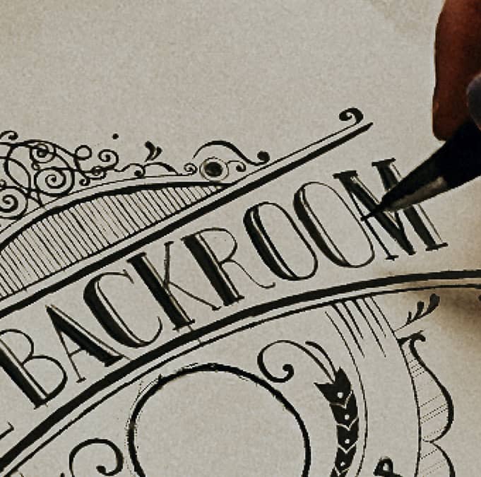 creating logo design for the backroom