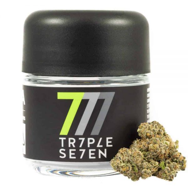 Cannabis brand called tripple seven